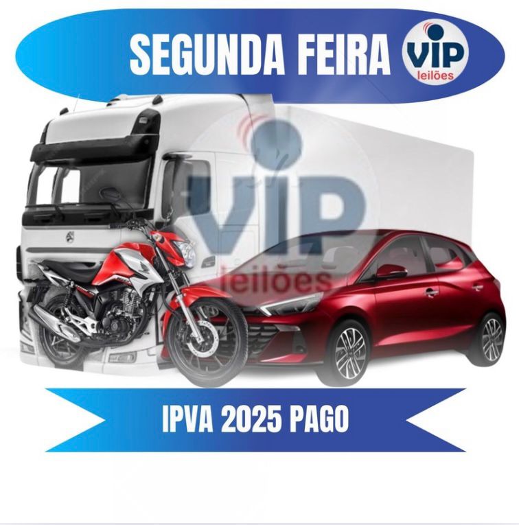 <center><b>Leilão de Veículos Recuperados de Financiamento</b> <center>Encerramento Dia 12/05/2025 as 10:00h