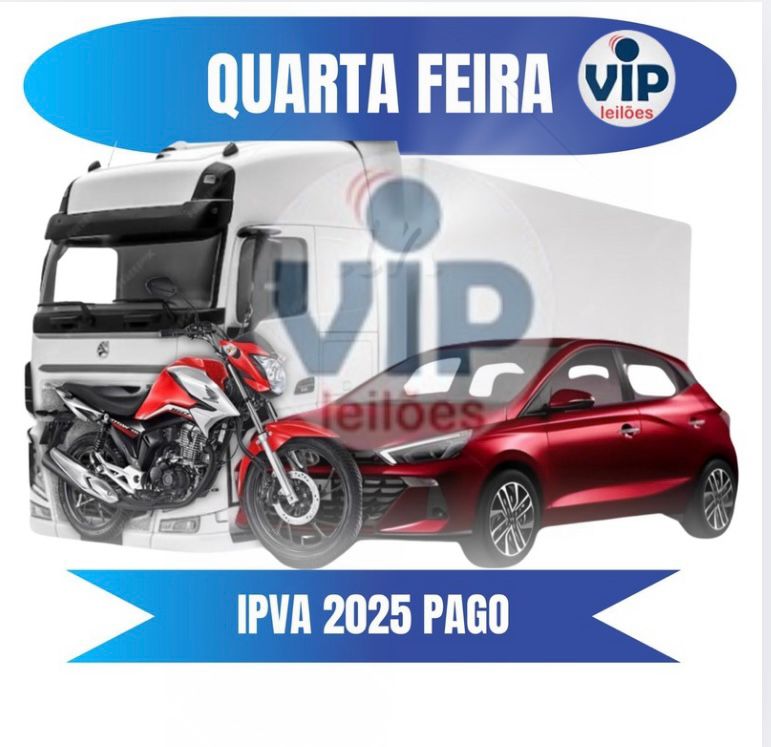 <center><b>Leilão de Veículos Recuperados de Financiamento</b> <center>Encerramento Dia 14/05/2025 as 10:00h